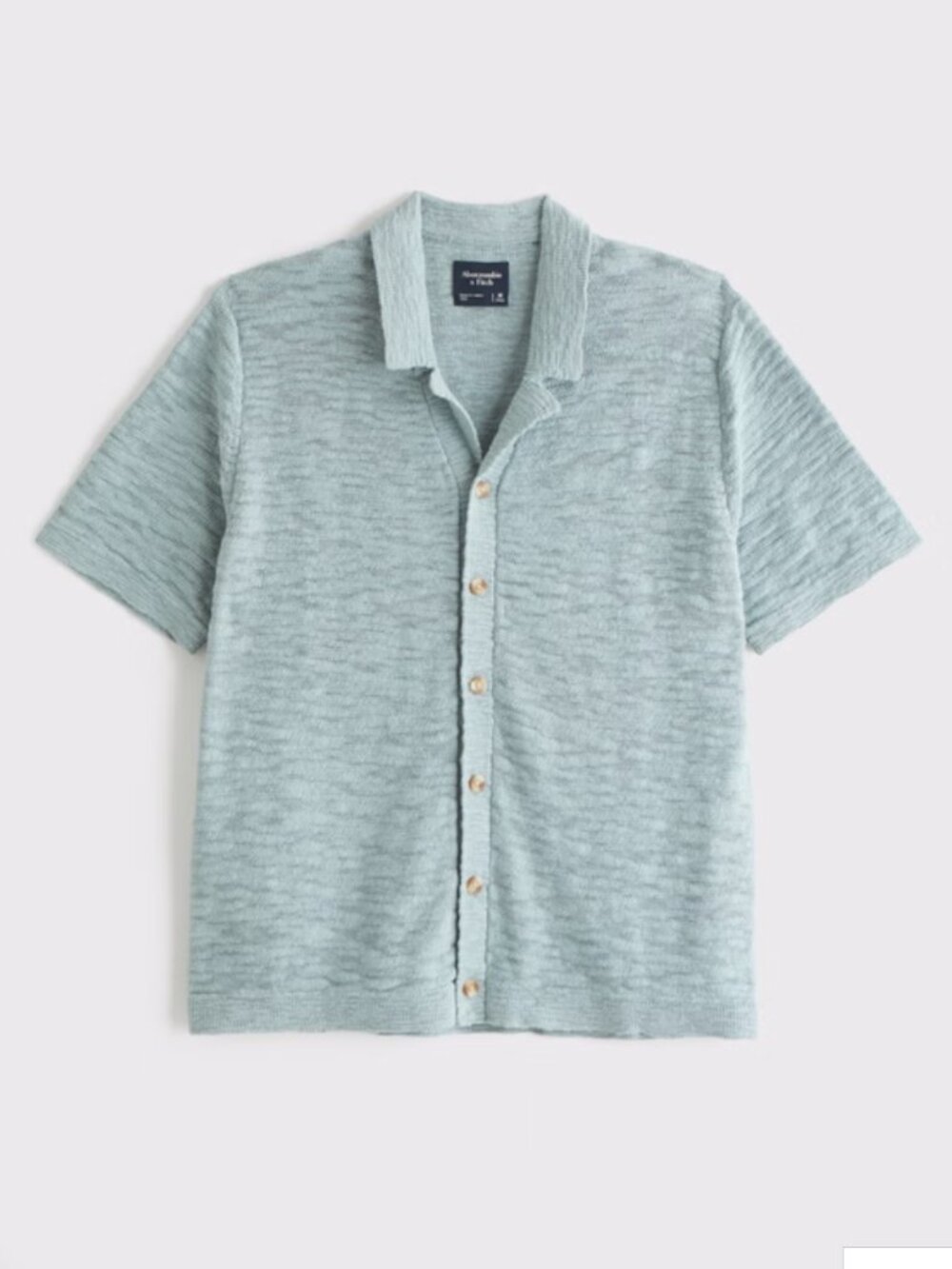 Men's 100% Cotton Knit Button-Through Polo
